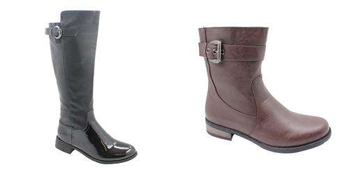 SIZE 3 - 8 SALE NOW ON TWO PAIRS BLACK RIDER AND BROWN ANKLE.