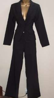8 - 10 / 32 - 34 New ladies suit, trouser + jacket set, brown fitted other sizes available,