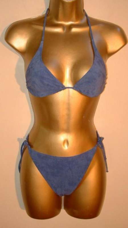 10 / 34 new ladies summer bikini swimwear bathing costume BLUE