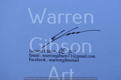 32 Battalion "The Terrible Ones" Limited edition A3 print by Warren Gibson