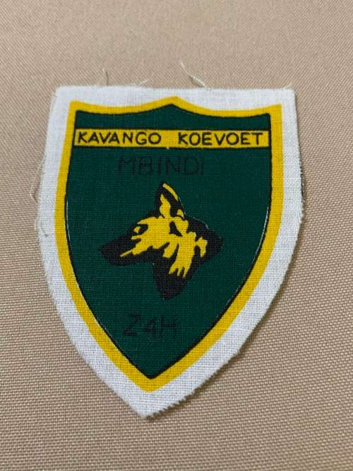 Koevoet Zulu Hotel Screen Printed Patch Original, R1 Crazy Start