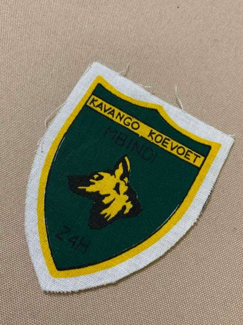 Koevoet Zulu Hotel Screen Printed Patch Original, R1 Crazy Start