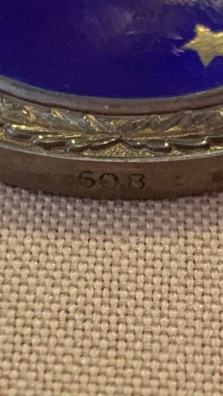 Rare UDF/SADF Southern Cross medal 1952- 1975 with SAM marks