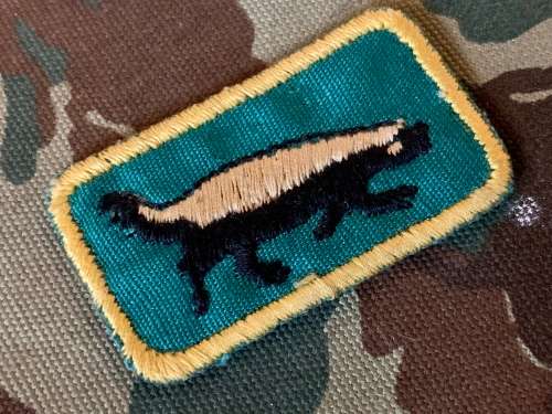 Original SWATF Ratel Tracker badge. Very rare. CRAZY START.