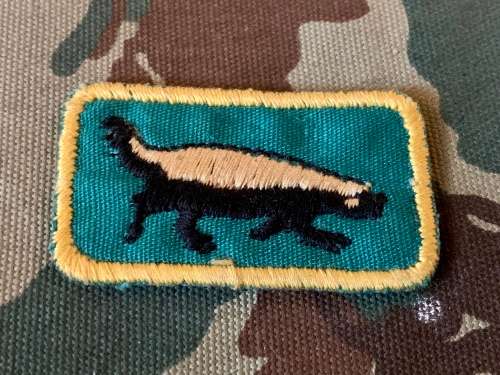 Original SWATF Ratel Tracker badge. Very rare. CRAZY START.