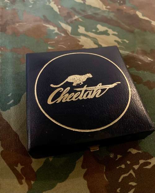 Boxed Atlas Cheetah Aircraft Unveiling Challenge Coin. Rare. CRAZY START.