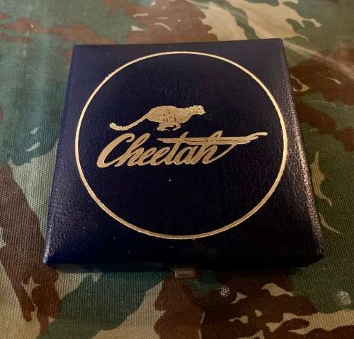 Boxed Atlas Cheetah Aircraft Unveiling Challenge Coin. Rare. CRAZY START.