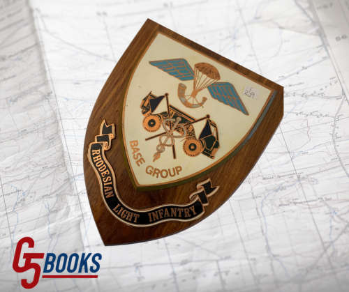Rare original Base Group Rhodesian Light Infantry Plaque