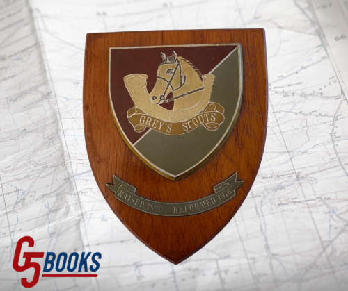 Rare original Grey`s Scouts Plaque