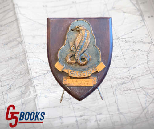 Rare SAAF  6 Squadron (Impalas) Plaque