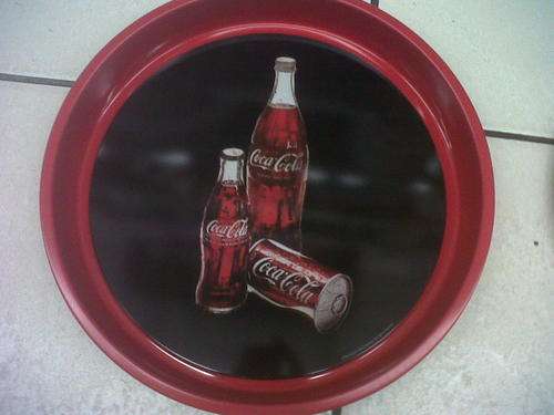 COKE BRANDED SERVING TRAY