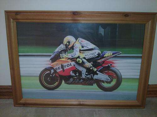 VALENTINO ROSSI PAINTING