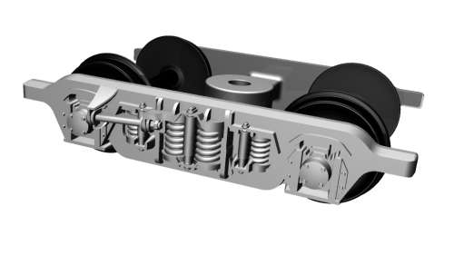 SAR HO Scale White Metal 12mm 2134mm Commonwealth Bogies (Pair) made by Scalecraft