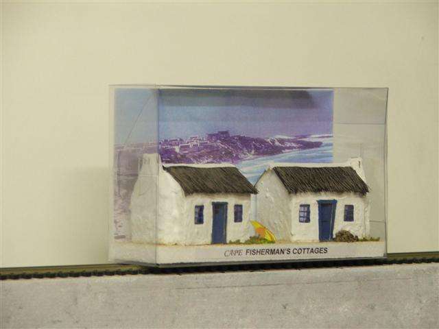 HO (1/87) scale: Cape fisherman's Cottages