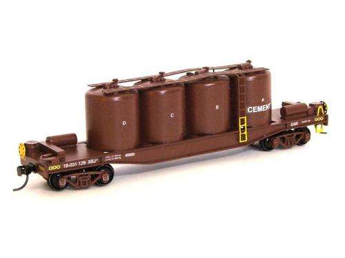 SAR HO : XBJ8 4 Pot Cement Tanker (Brown)