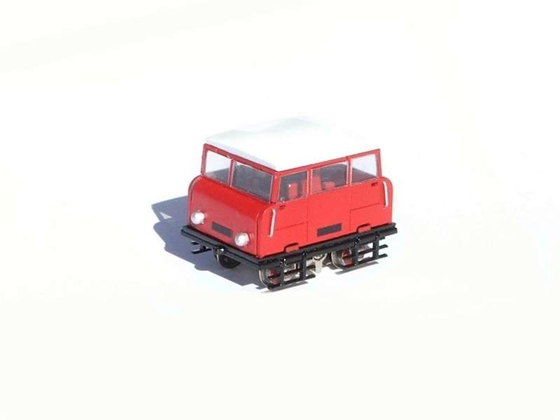 Scalecraft SAR (South African Railways) Wickham Trolley