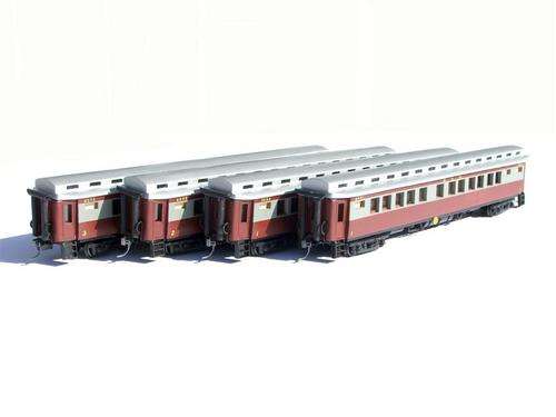 BUY TONIGHT & PAY - SHIP TOMORROW: SCORE BIG Scalecraft SAR C-34,D-37,E-16,H-24 Red/Grey