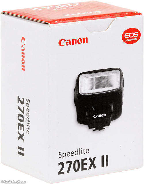 Canon 270EX II Speedlite