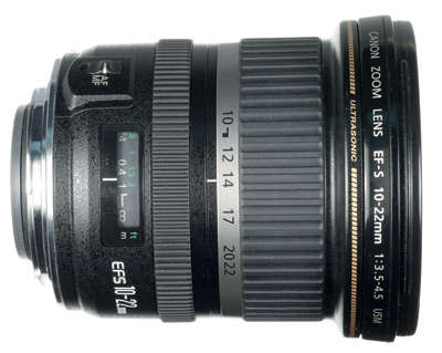 Canon Lens EF-S 10-22mm 3.5-4.5 excellent with Kenco filter