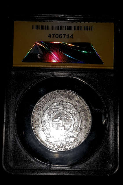 Kruger 1896 2.5 shillings Very nice