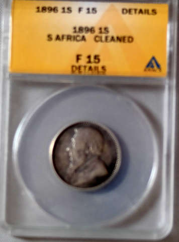 Kruger 1896 1 shillings Very nice