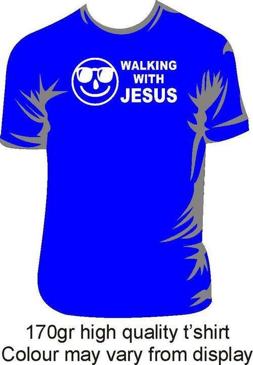 Walking with Jesus T'shirt
