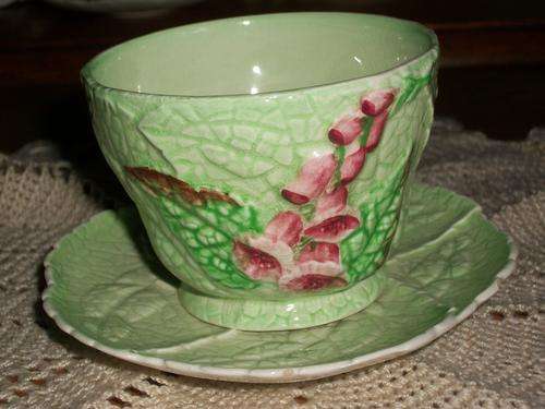 CLEARING !!WOW!!CARLTON WARE DIP CUP AND SAUCER. STARTING @ R1.00!!!!!!!!!!!