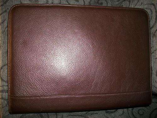UNDER ARM a4 FOLDER KUDU LEATHER. WOW PRICE REDUCE!!!!