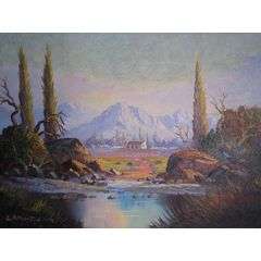 WOW A LARGE!!!! LES ALBERTYN. 68CM X 52CM