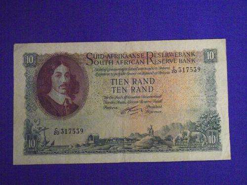 OLD TEN RAND NOTE FROM THE SIXTIES?????