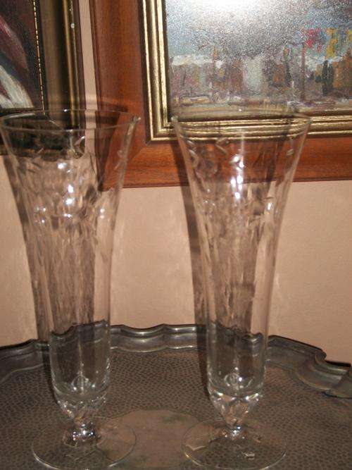 2X GLASSES TALL GRAPE DESIGN.
