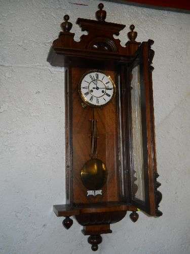 GUSTAF BECKER WALL CLOCK.