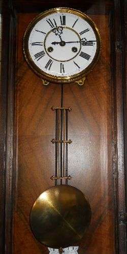 GUSTAF BECKER WALL CLOCK.