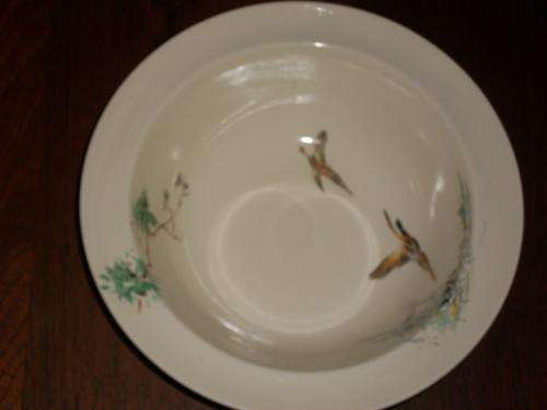 2 X ROYAL DOULTON COPPICE SERVING DISHES 1 x  WITH LID PLUS 1 x SERVING DISH W/O LID