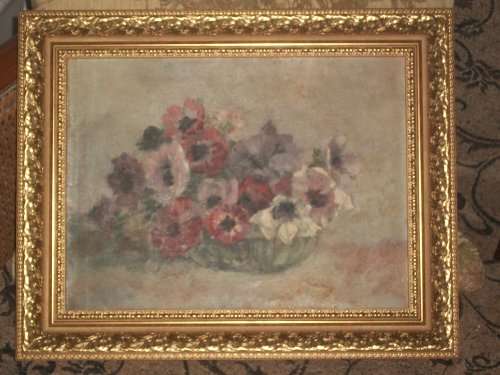 JB SIJTHOFF VAN RISJWIJK 1873-1956 DUTCH PAINTING OIL FRAMED. SIZE, 50CM X 40CM INCLUDING FRAME