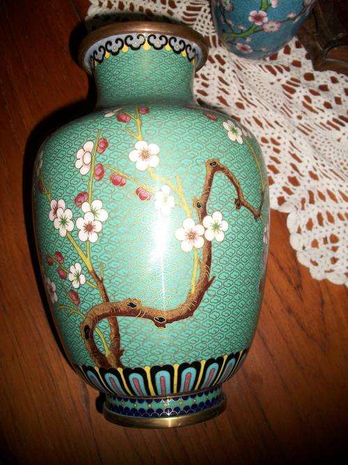 CLOISONNE VASE