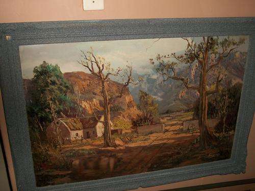 BEAUTIFUL, BEAUTIFUL JOHAN BONTHUYS. OIL FRAMED!!!PRICE REDUCED!!!