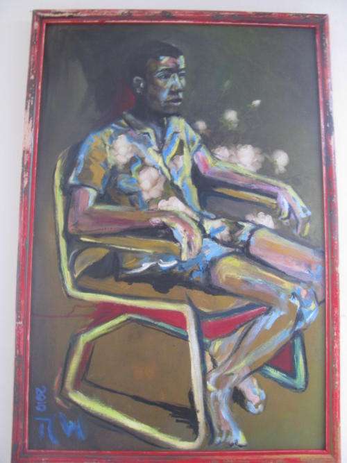 Large Original oil painting by SA artist