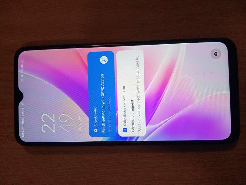 New Demo OPPO A77 5g 128g/6gig Smartphone