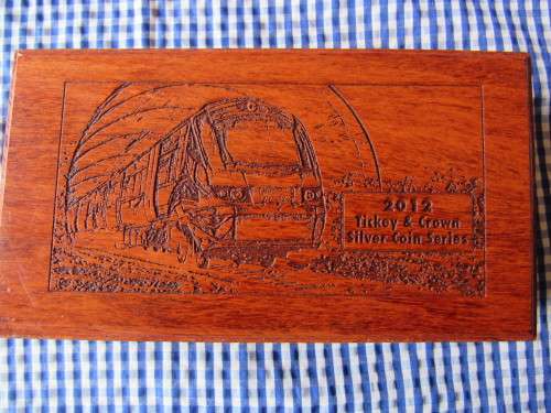 2012 Silver Gautrain set with COA