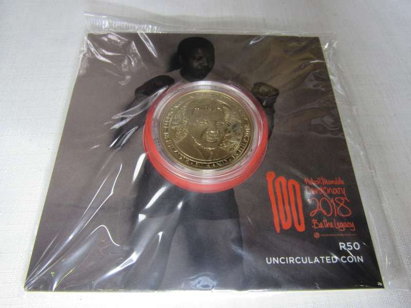 Mandela Centenary R50 coin