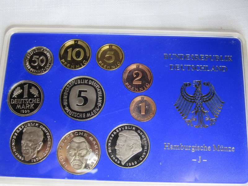 1990 German coin set