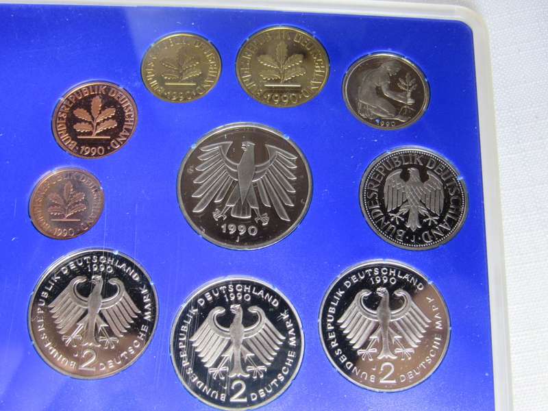 1990 German coin set