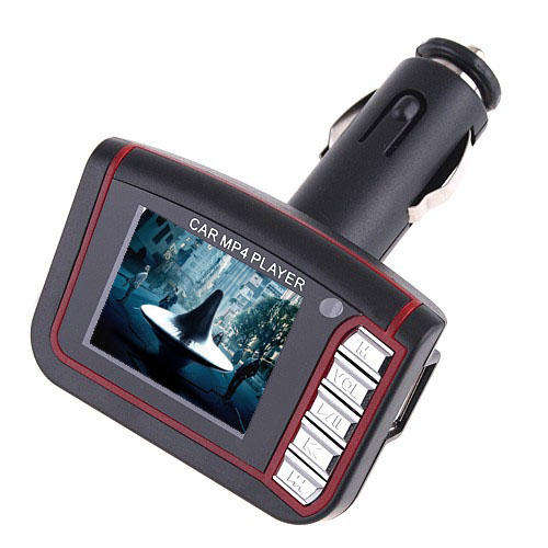New LCD Car MP3 MP4 Player FM Transmitter Remote SD MMC