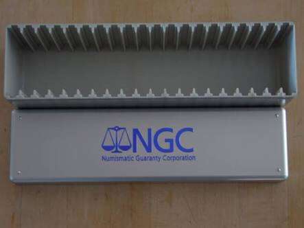 Ngc graded coin box holder
