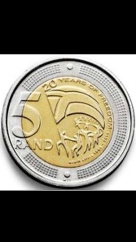 Uncirculated 2014 r5 20 years of freedom