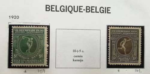 Belgium - Pre-printed and stamps - reduced price