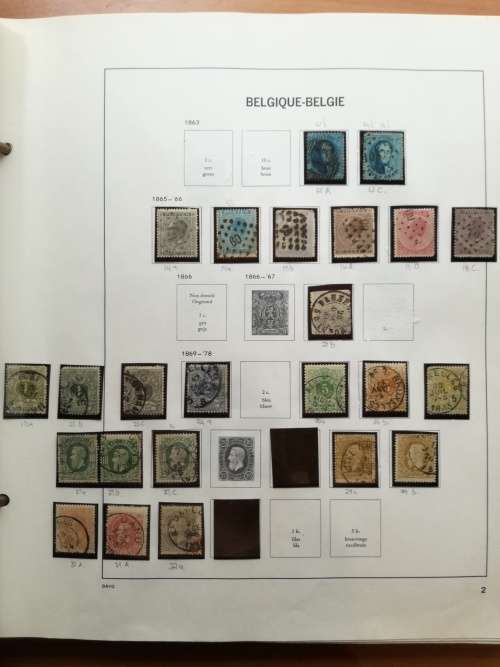 Belgium - Pre-printed and stamps - reduced price
