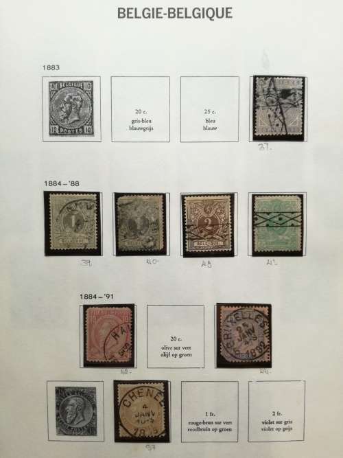 Belgium - Pre-printed and stamps - reduced price