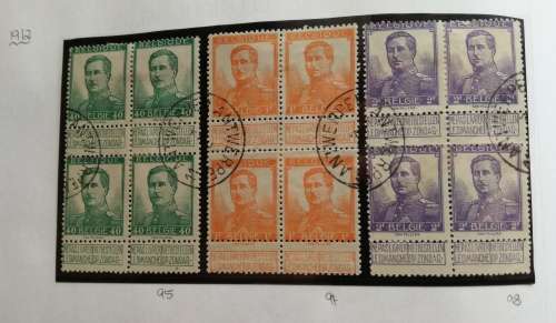Belgium - Pre-printed and stamps - reduced price